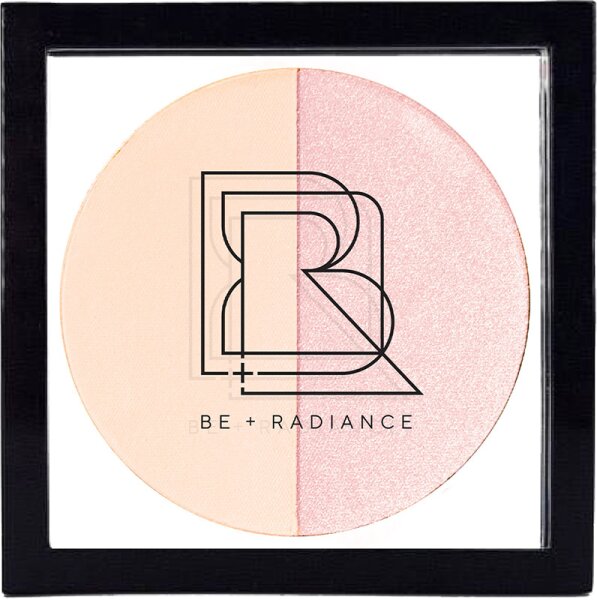 BE+RADIANCE Set+Glow Probiotics Powder+Highlighter Duo Kompaktpuder