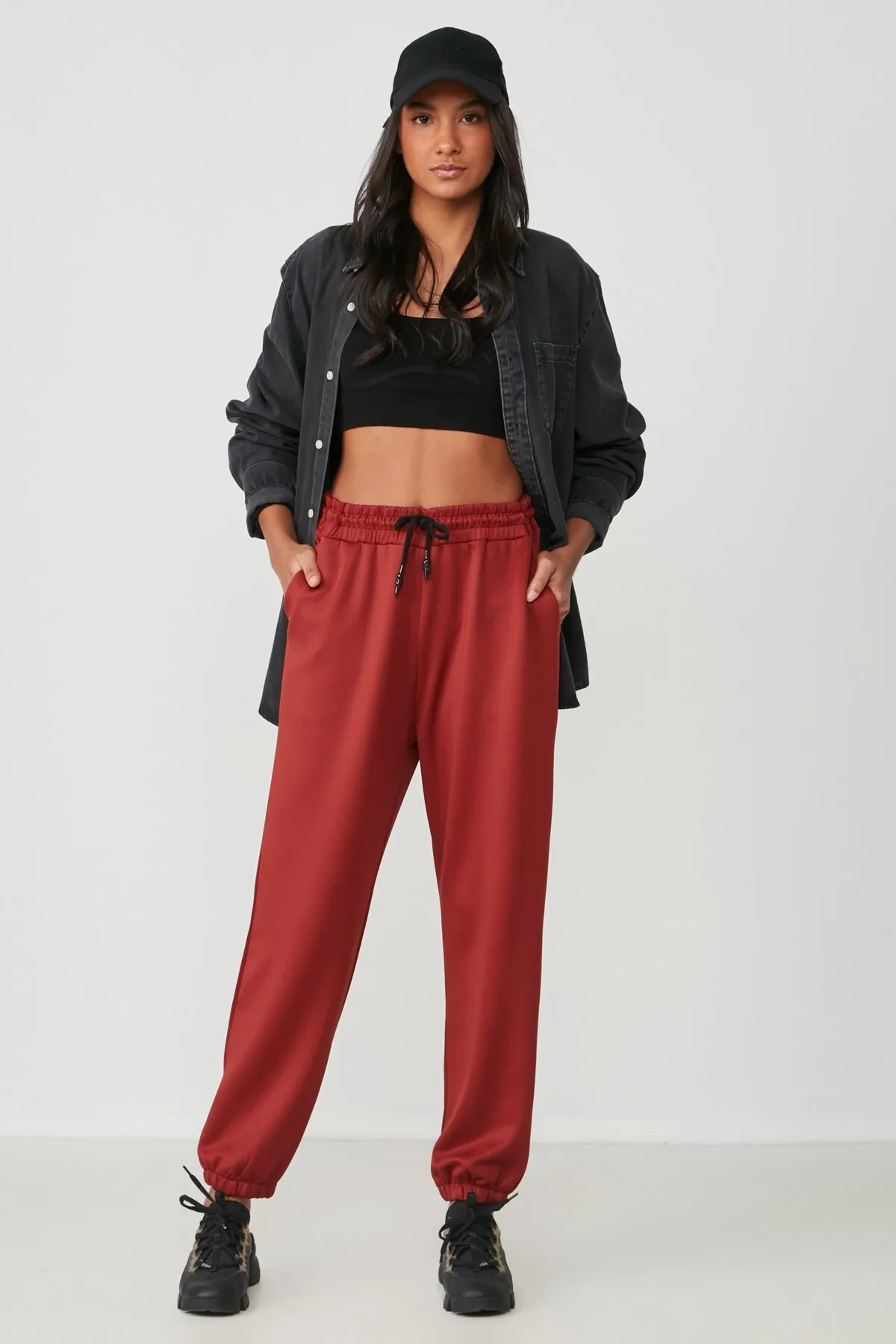 C&City  Jogger Elastic Sports Jogginghose 806 Tile