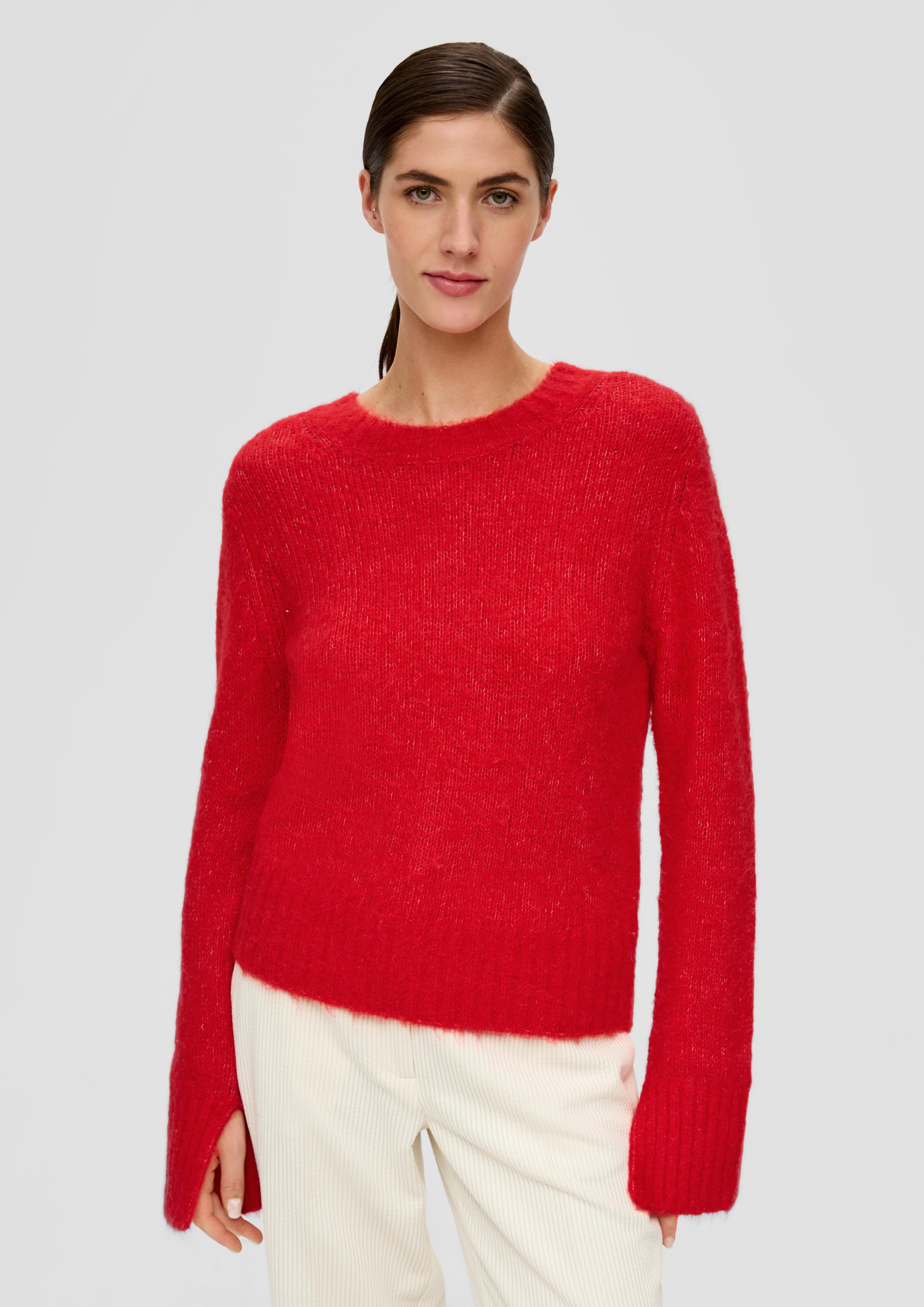 Strickpullover aus Wollmix  2136000-3125