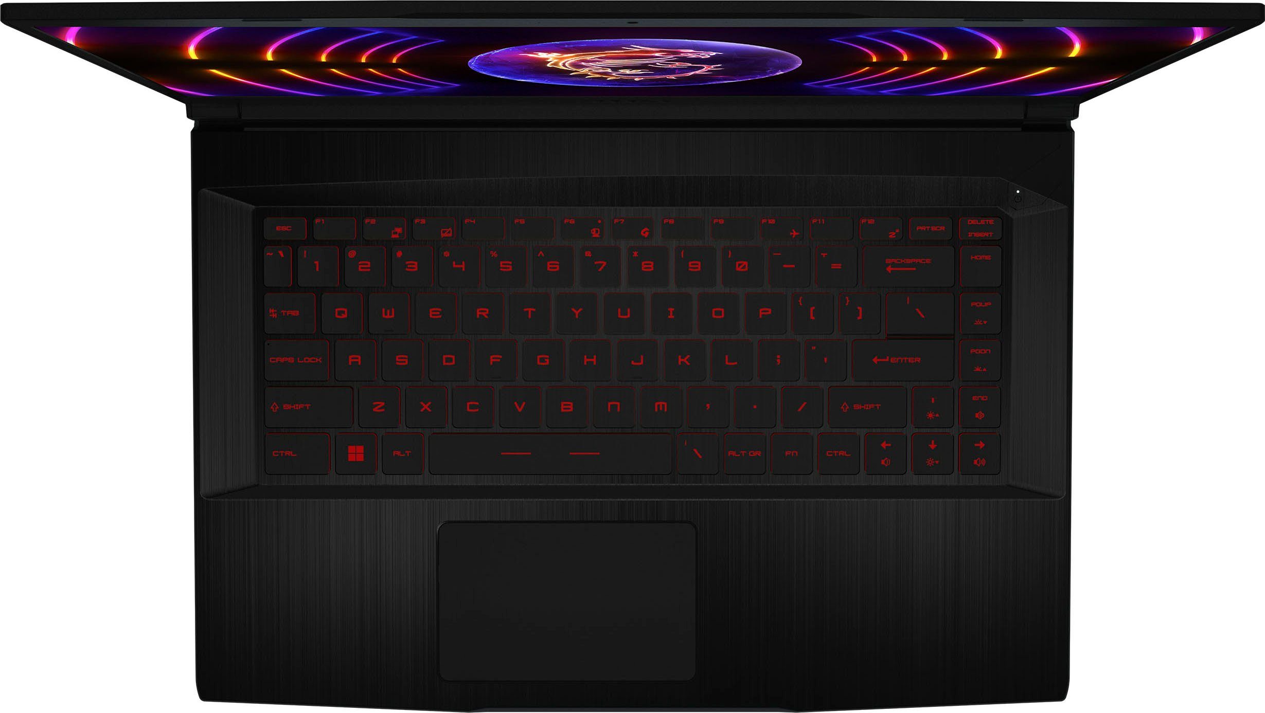 MSI Thin GF63 12UC-822 Gaming-Notebook (39,6 cm/15,6 Zoll, Intel Core i5 12450H, GeForce RTX 3050, 512 GB SSD)