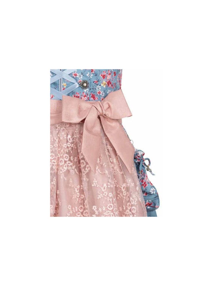 Nübler Kinderdirndl 3-teilig Jule in Blau günstig kaufen