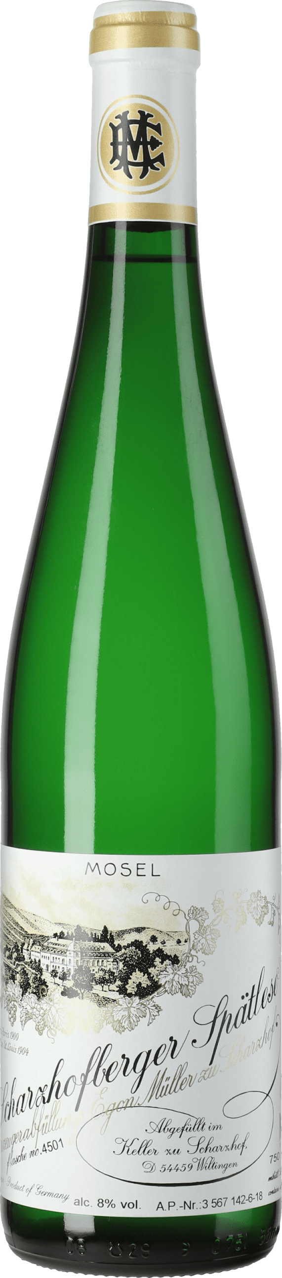 Egon Müller: Riesling Scharzhofberger Spätlese 2022