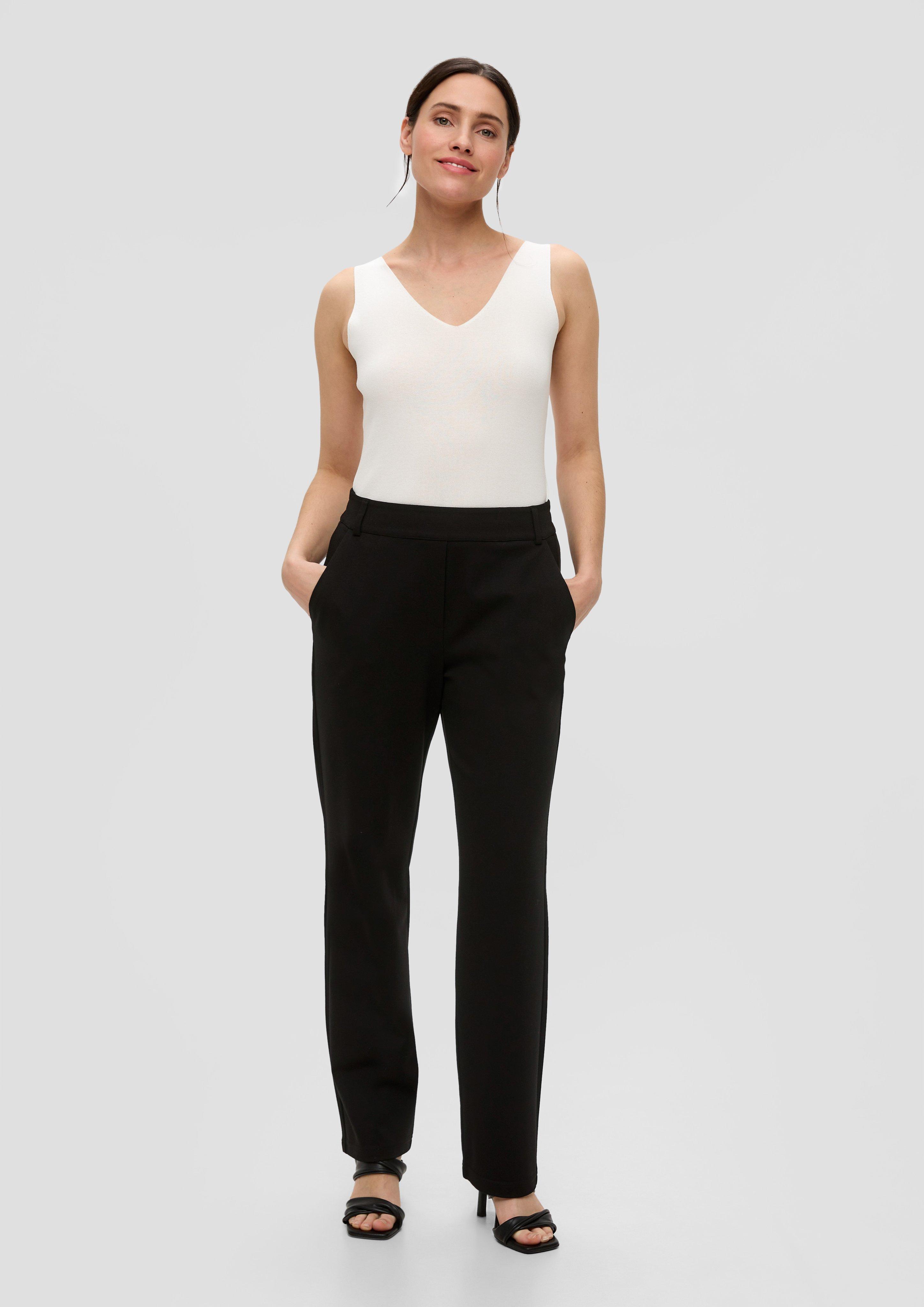 Straight Leg-Hose aus Viskosemix  2156739-9999