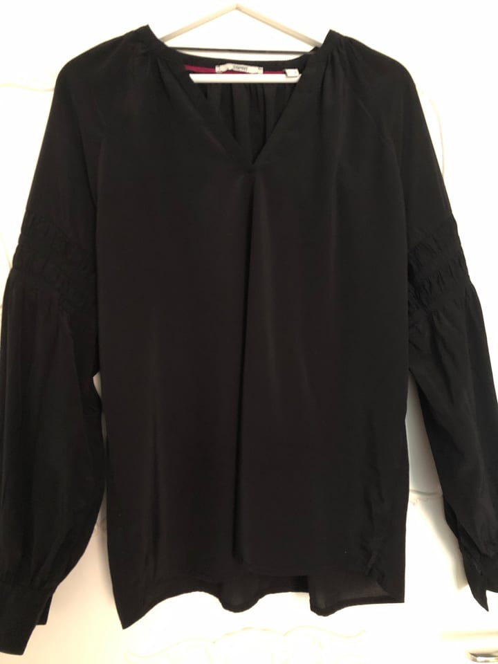 ESPRIT Bluse in Schwarz günstig kaufen L
