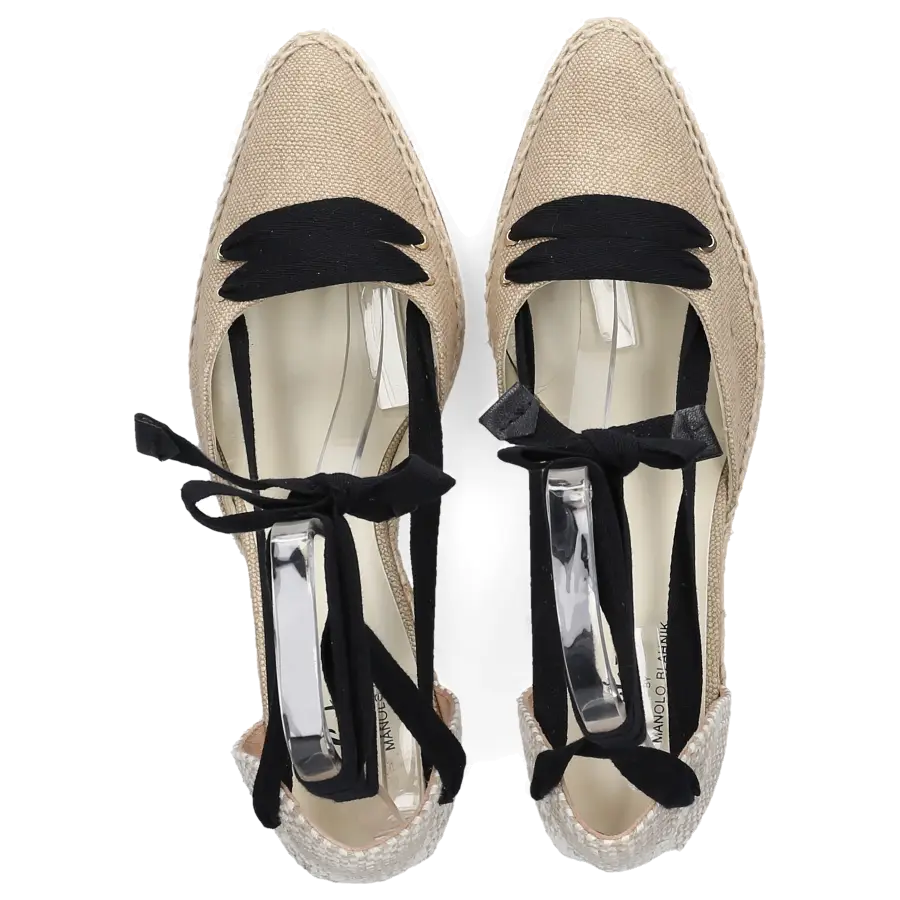 CASTAÑER BY MANOLO BLAHNIK - Espadrilles MANOLO MEDIUM Baumwolle - beige