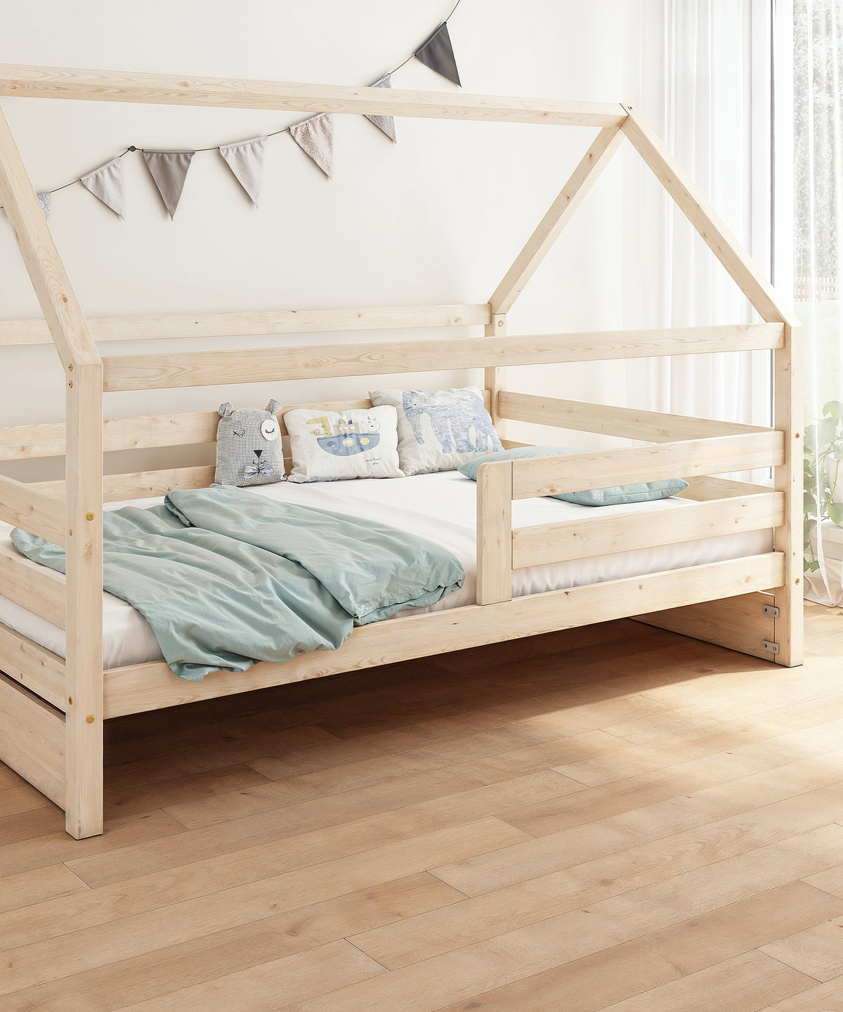 Hausbett Kiefer K3 Natur