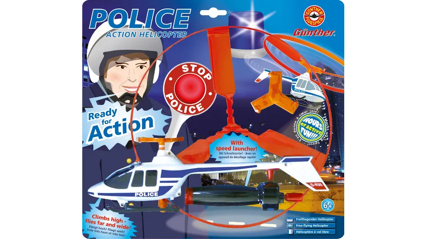 Günther Flugmodelle - Helikopter Police Copter