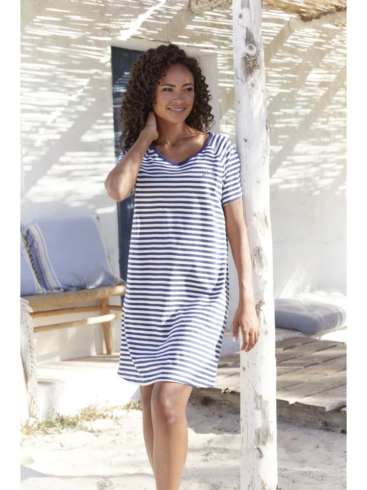 VIVANCE DREAMS Sleepshirt in Dunkelblau günstig kaufen