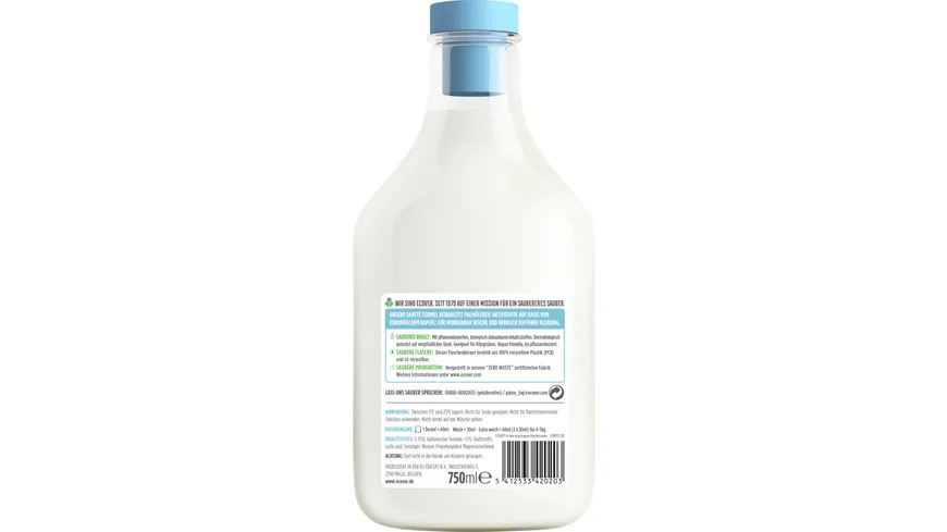 Ecover Weichspüler Rose & Bergamotte 750 ml