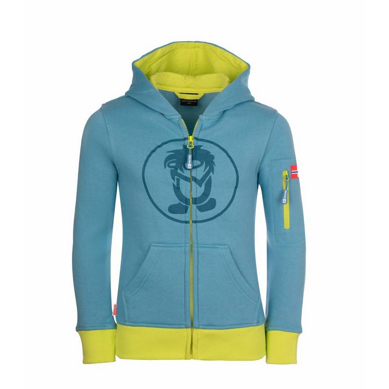 Trollkids Sortland Hoodie Kinder