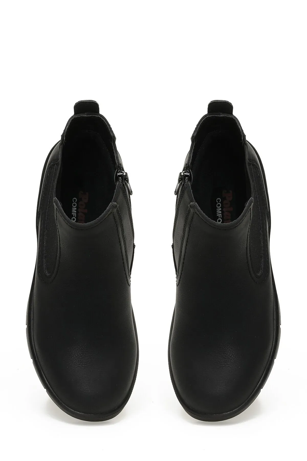 Polaris  163089.Z3PR Schwarze Damenstiefel