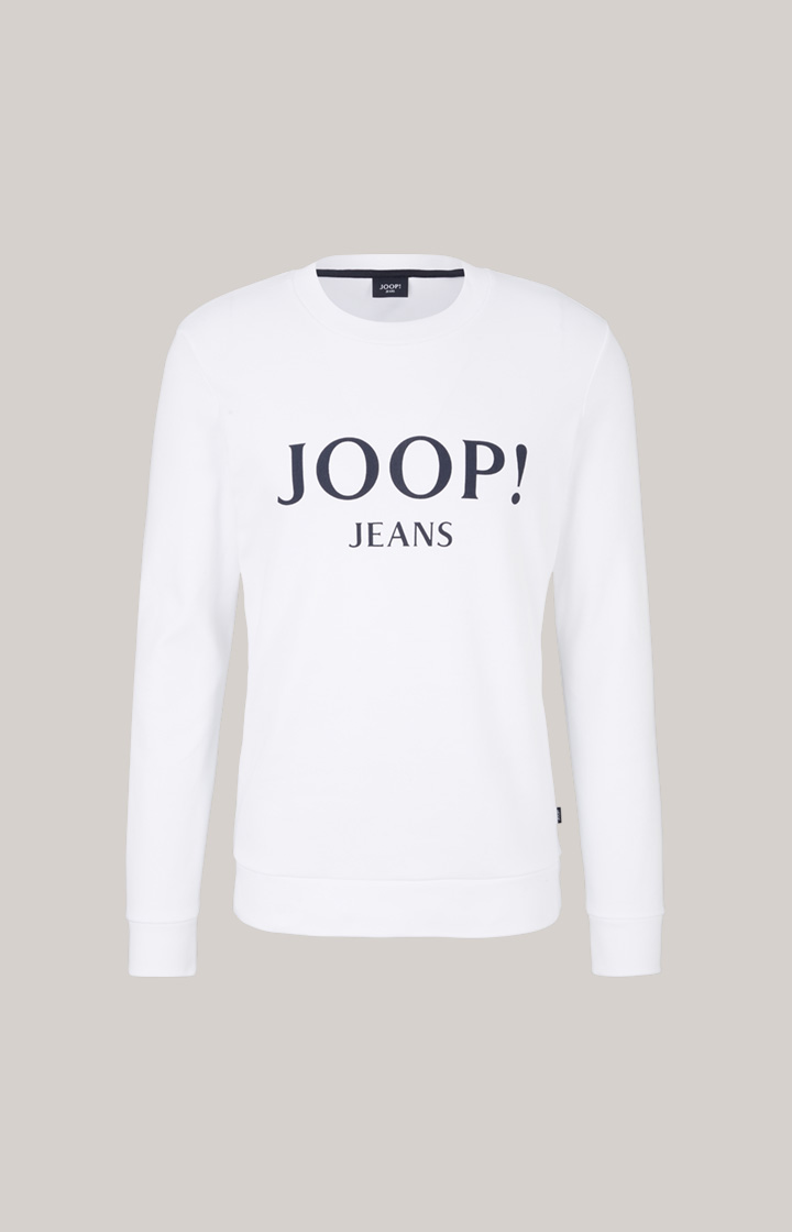 Sweatshirt Alfred in Weiß