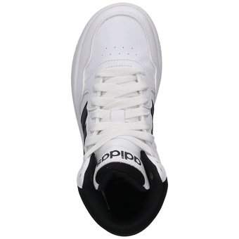 adidas Hoops 3.0 Mid K in weiß