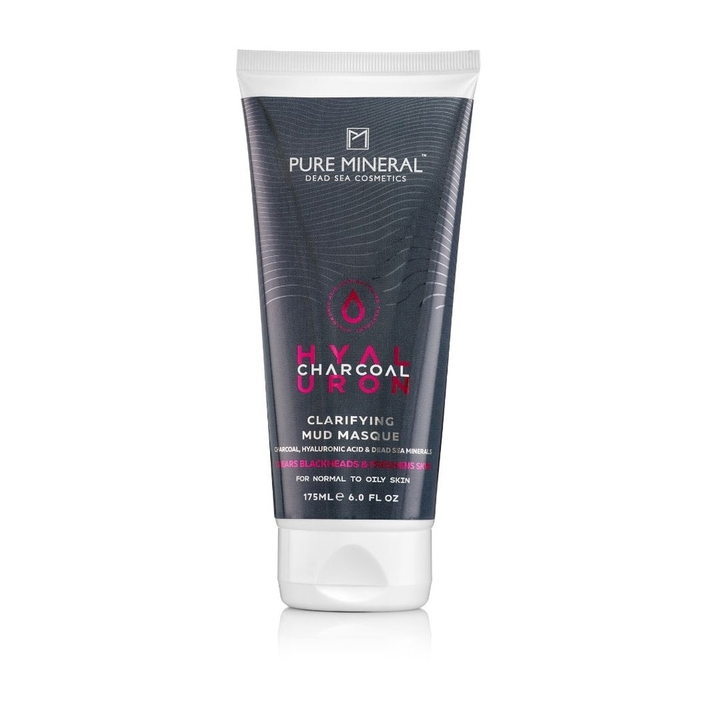 Pure Mineral Masque de boue clarifiante au charbon pour peaux normales à grasses Masque
