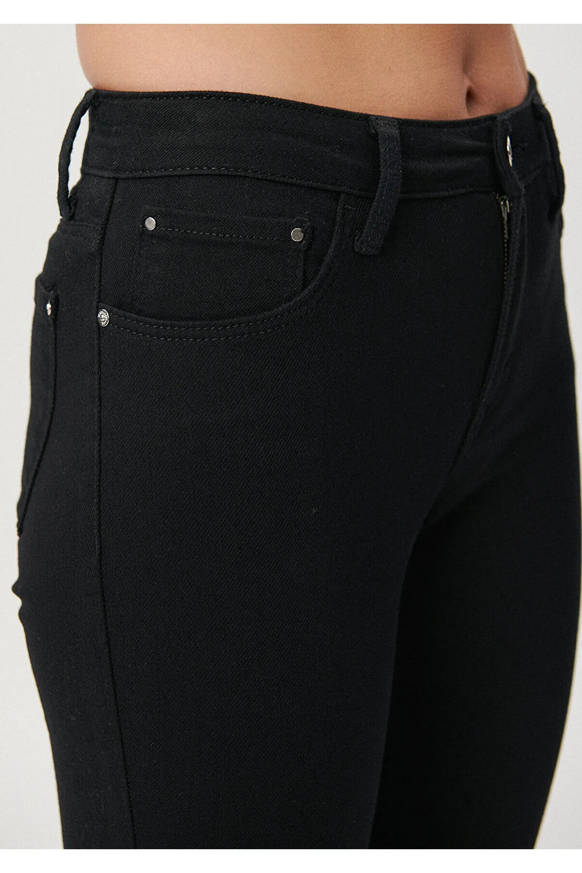 Mavi  Tess M Girly Jet Black Jeanshose 100328-35252