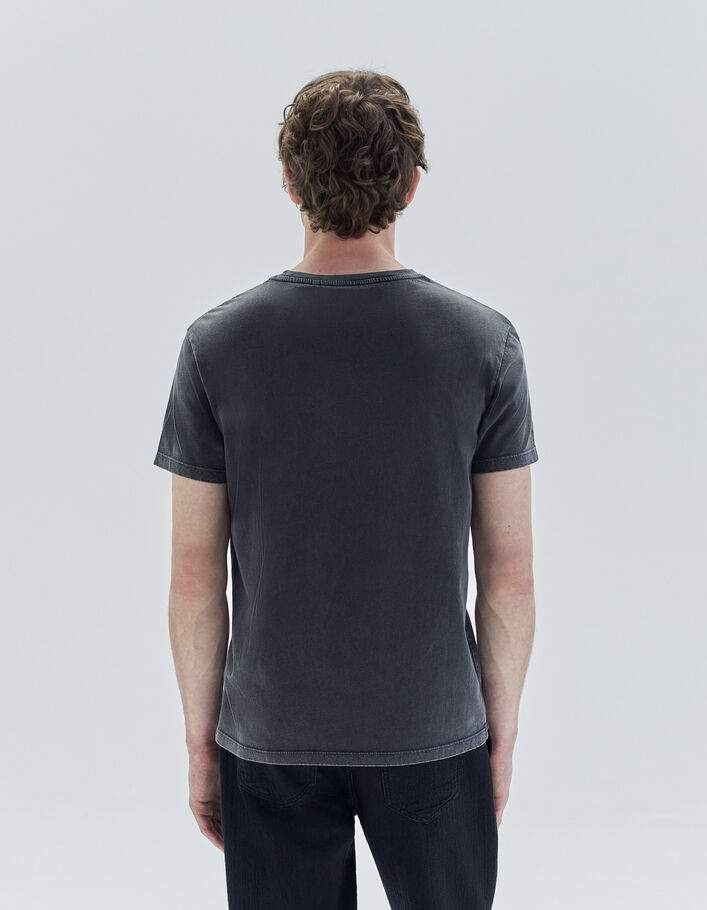 T-shirt gris visuel guitare électrique GIBSON Homme