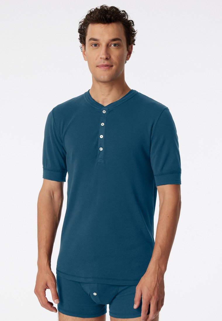 Shirt kurzarm jeansblau - Revival Karl-Heinz