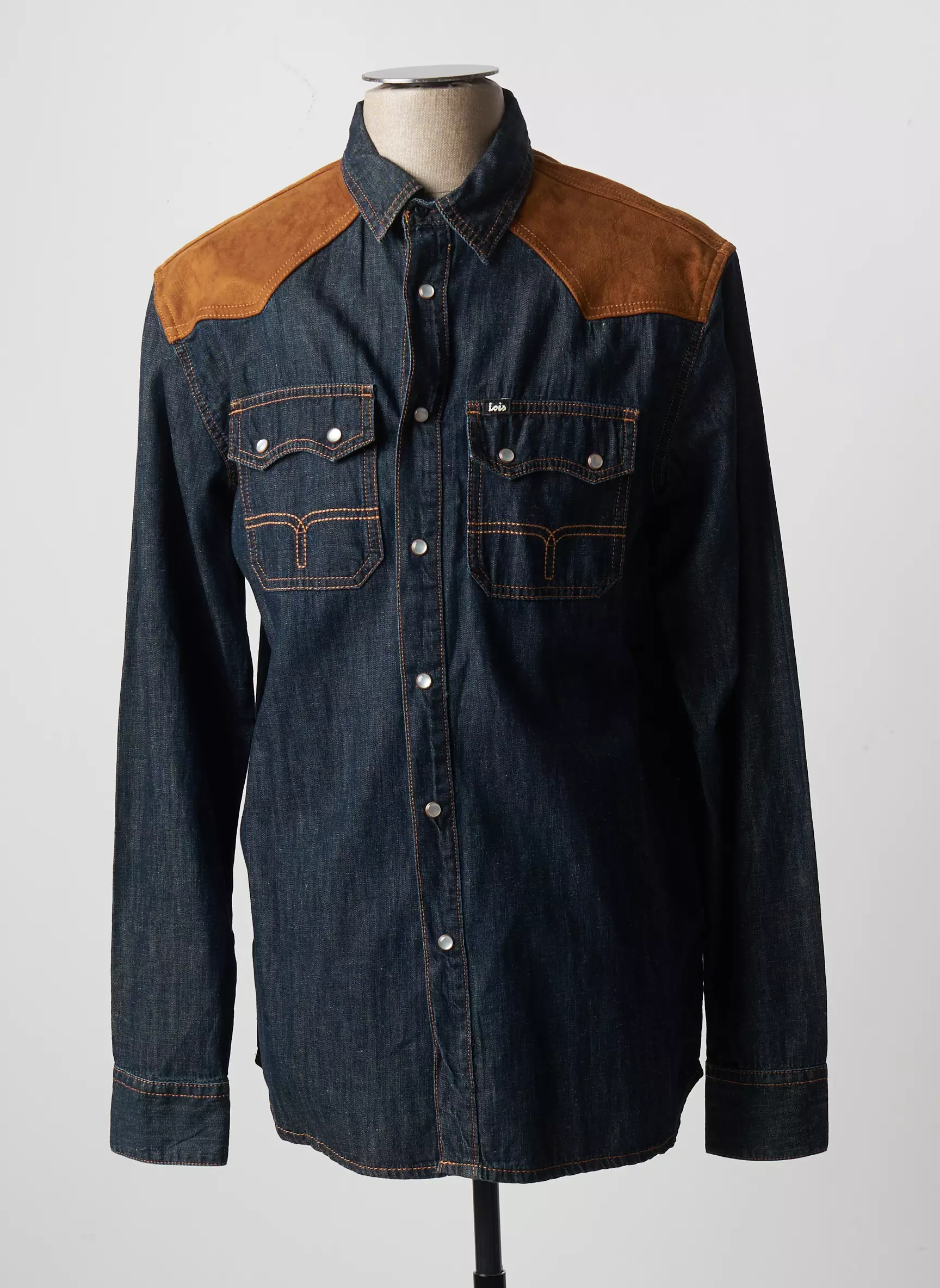 Lois Manches Longues Homme couleur bleu