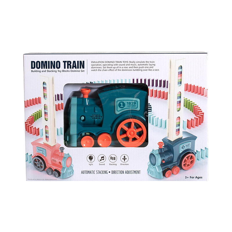 FunToys Dominotog med 60 deler