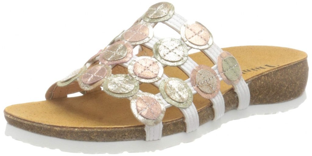 THINK Klassische Sandalen weiss