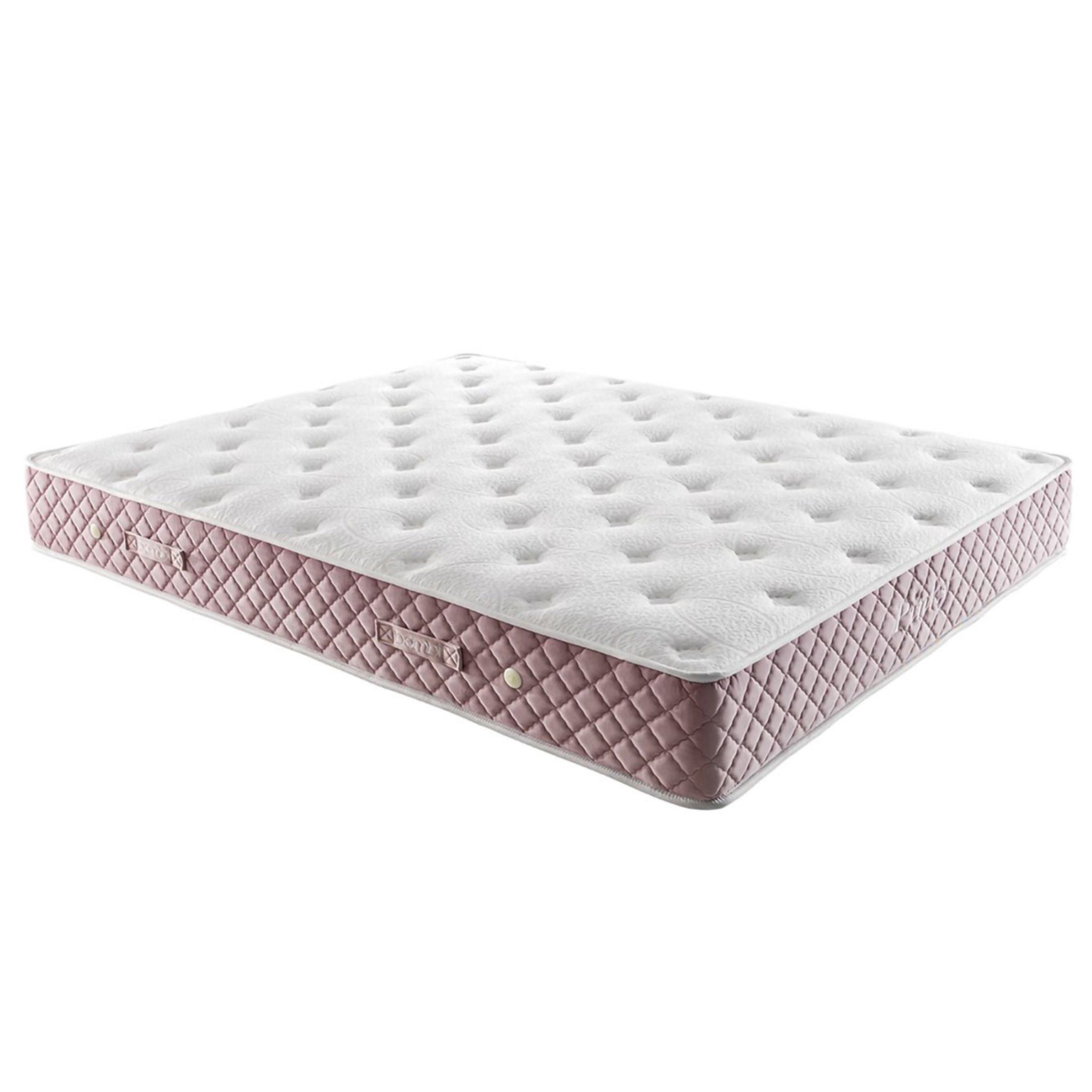 Taschenfederkernmatratze 7 Schichten Höhe 29 cm Matratze 90x200 Doppelseitige Verwendung Pinky, Moln