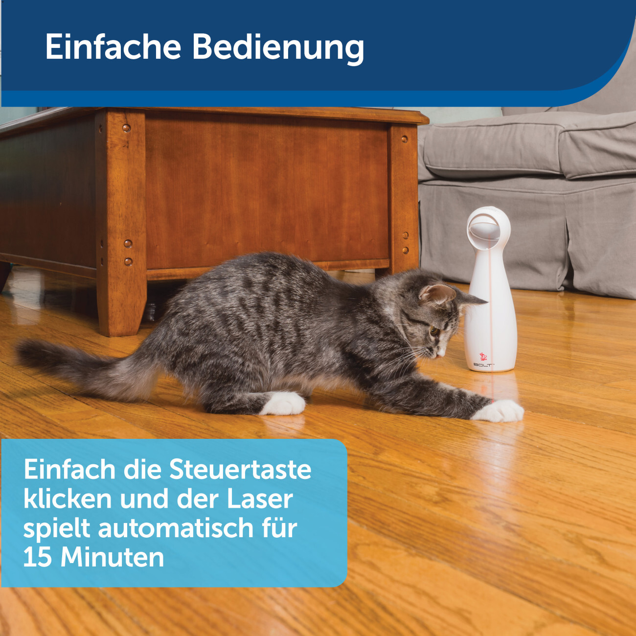 PetSafe Laserpointer & Elektrospielzeug PetSafe FroliCat BOLT Automatisches Laserlicht