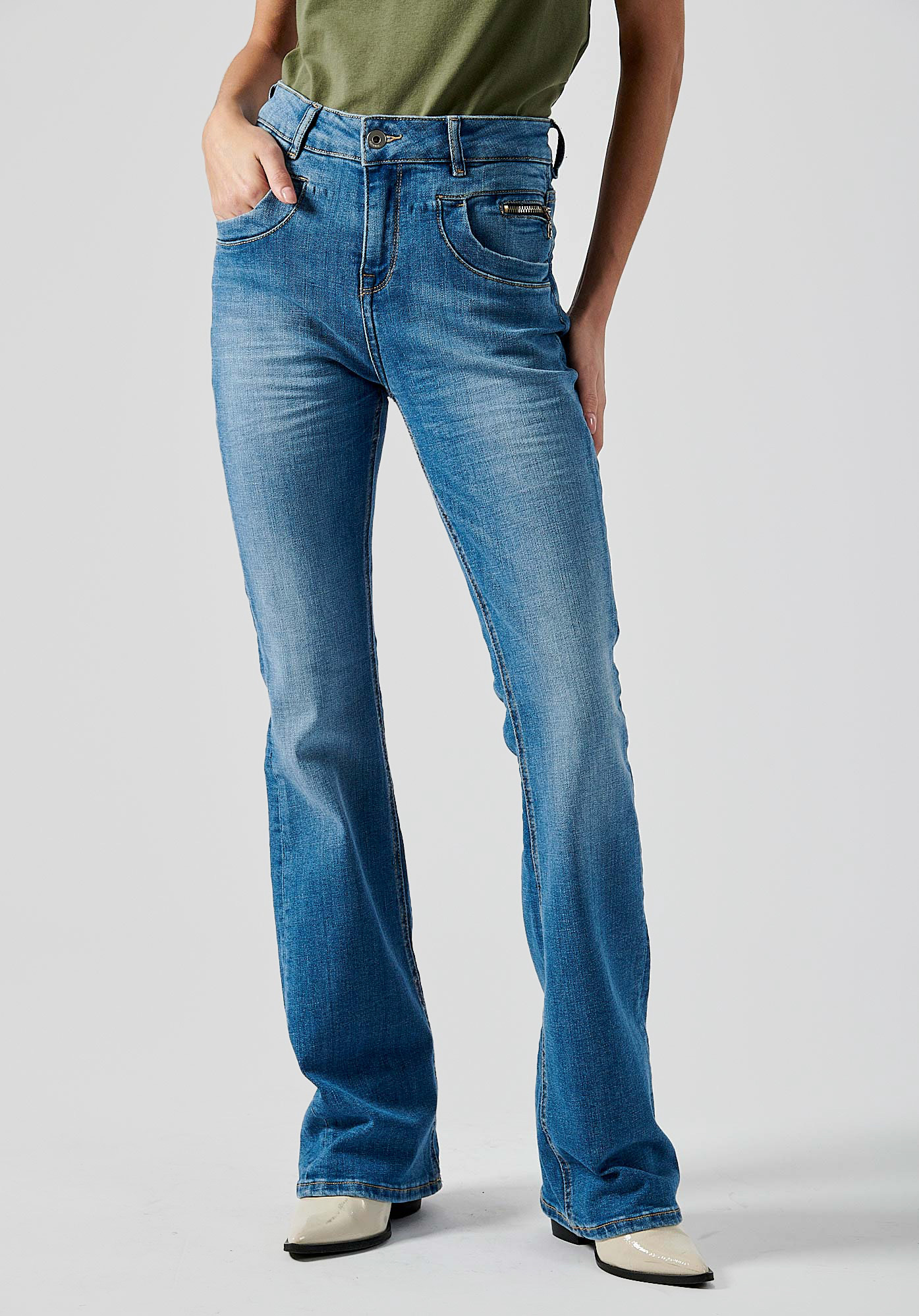 VERGI  Jean bootcut femme