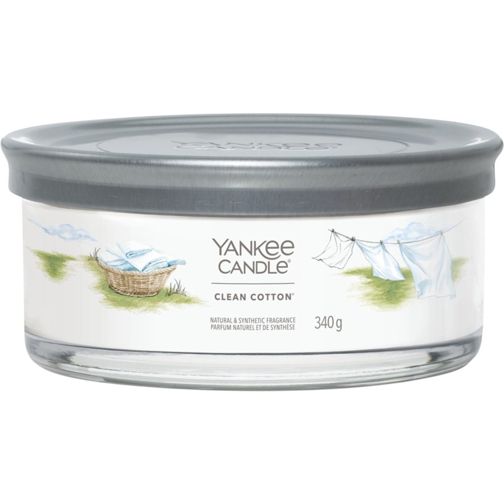 Yankee Candle Bougies parfumées Clean Cotton Bougie
