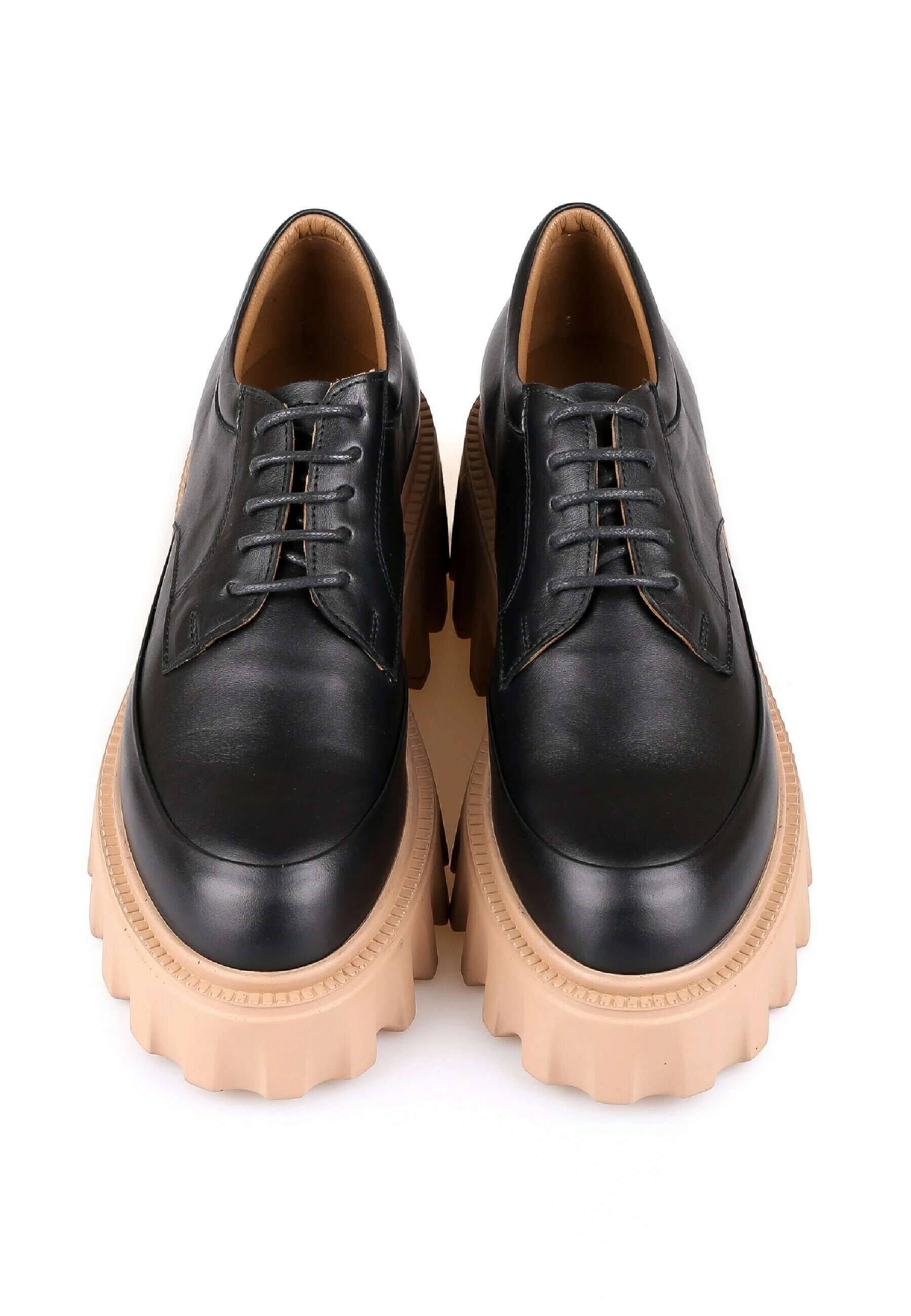 Mocasines con plataforma gruesa Cesare Gaspari - Cordones