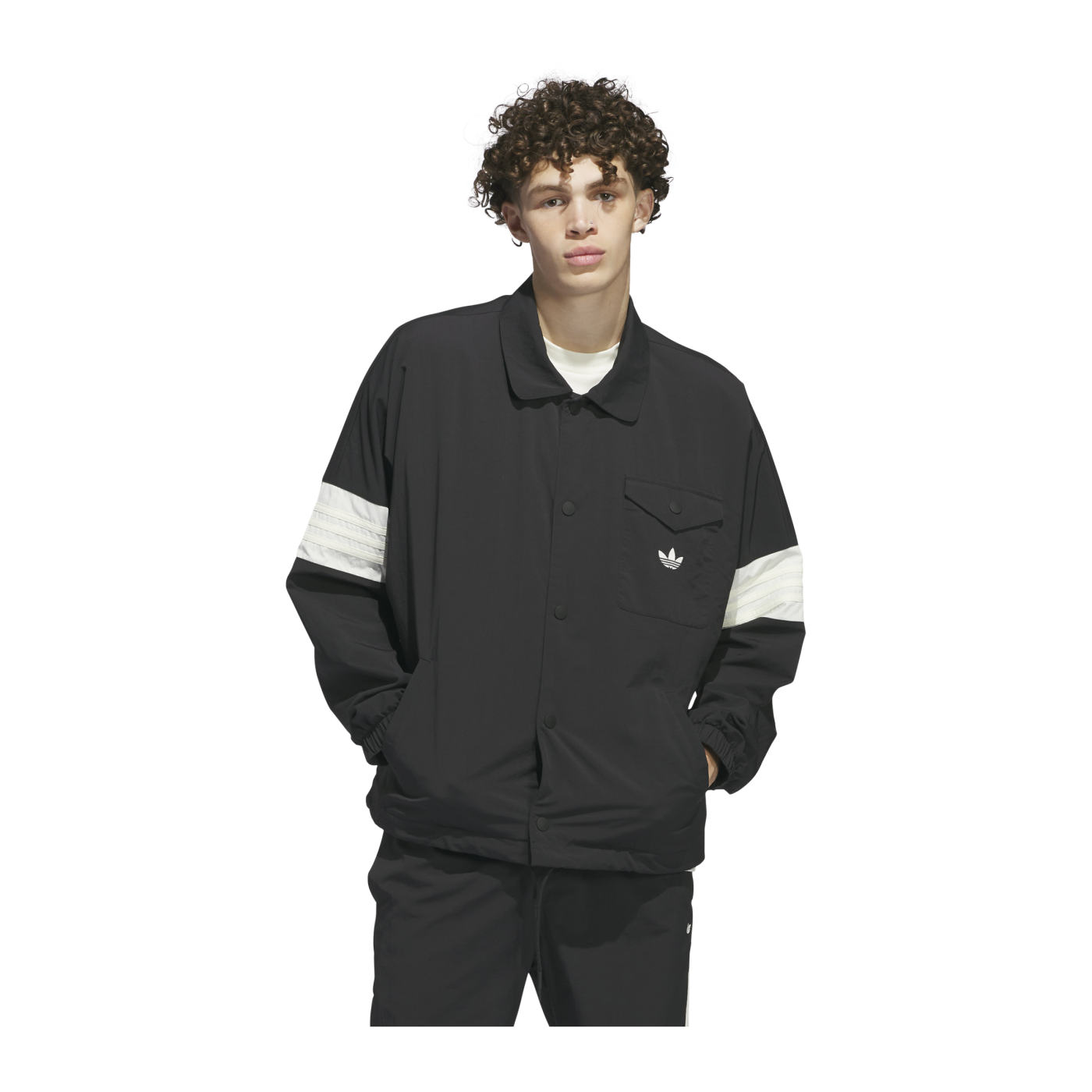 adidas Coach Jacke Schwarz