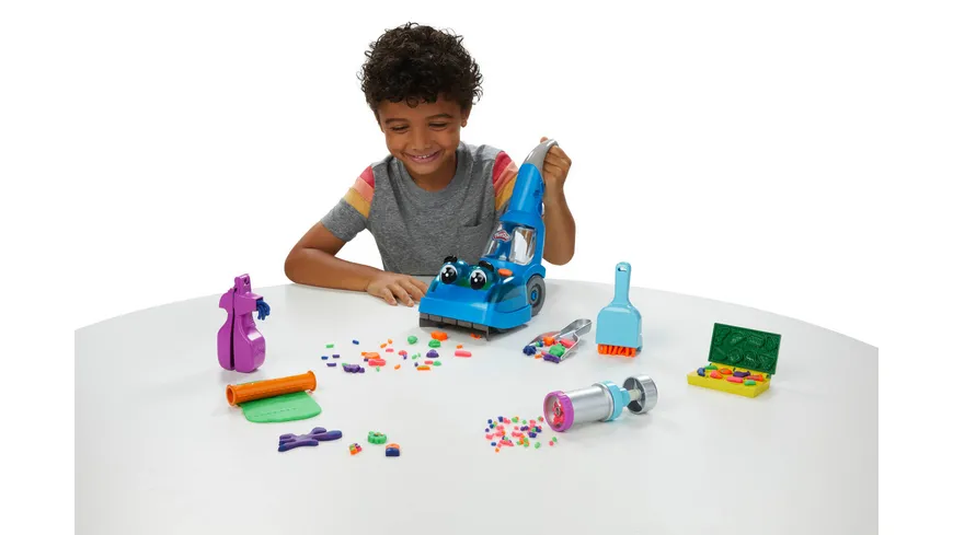 Hasbro - Play-Doh Zoom Zoom Saugen und Aufräumen Set