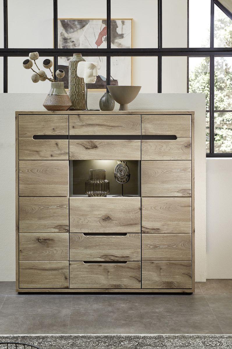 Highboard Bellano Oak Nature