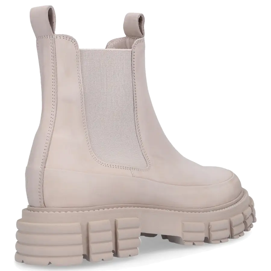 305 SOBE - Chelsea Boots GRENADA Nubukleder - beige