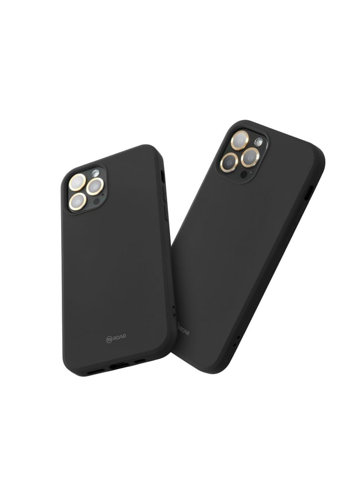 COFI 1453 Bumper Handyhülle Case weiche Silikonhülle kompatibel mit in Schwarz günstig kaufen S
