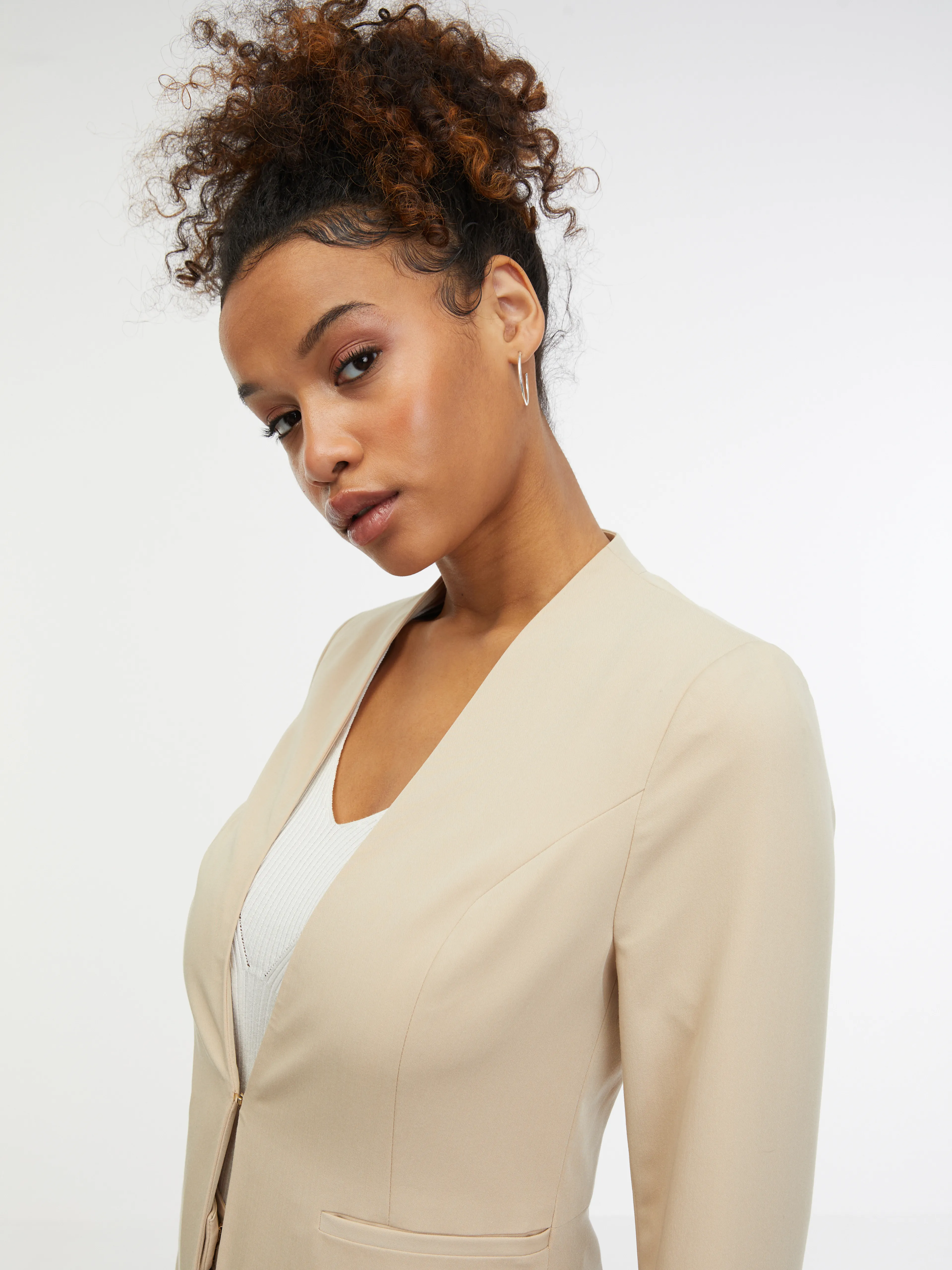 Beige Damen-Jacke ORSAY