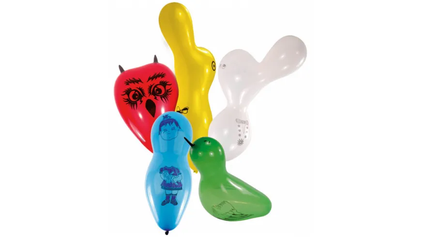 Amscan - 10 Latex Ballons Figuren