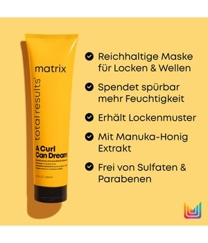 Matrix Total Results A Curl Can Dream Haarmaske-280 ml