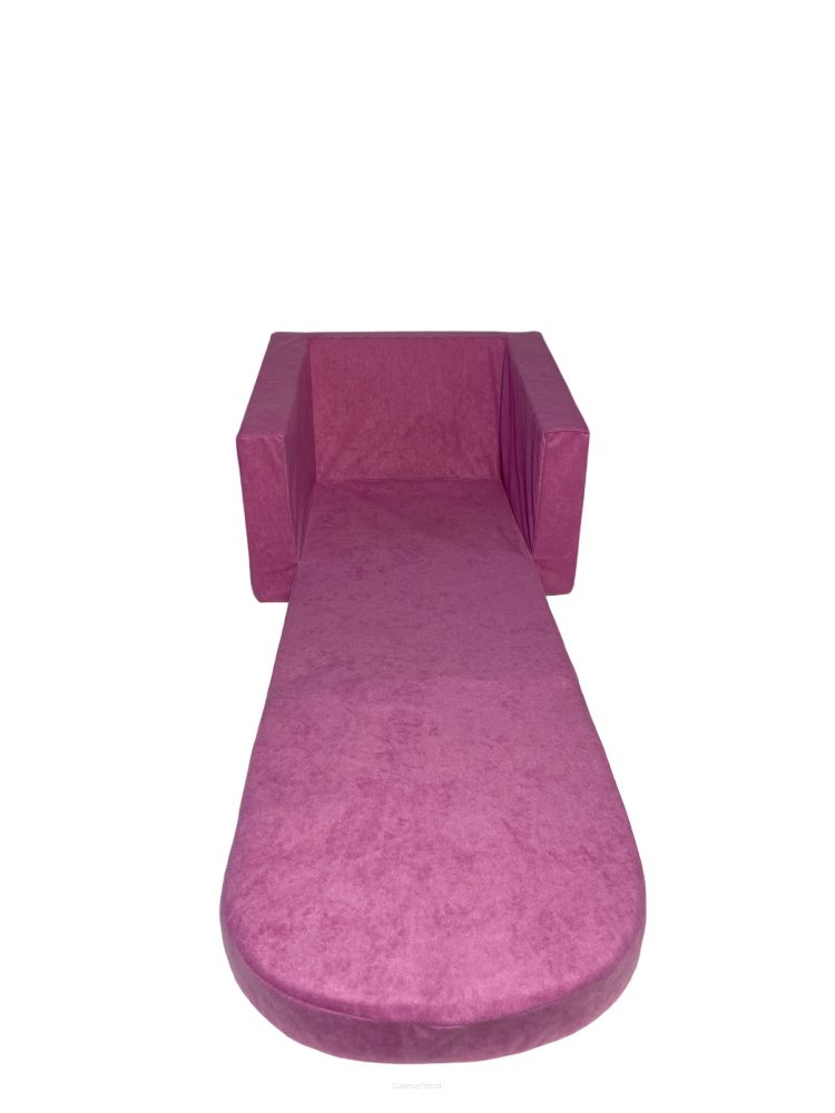 FORTISLINE Kindersessel Ausklappbarer Kindersessel - Bird Pink