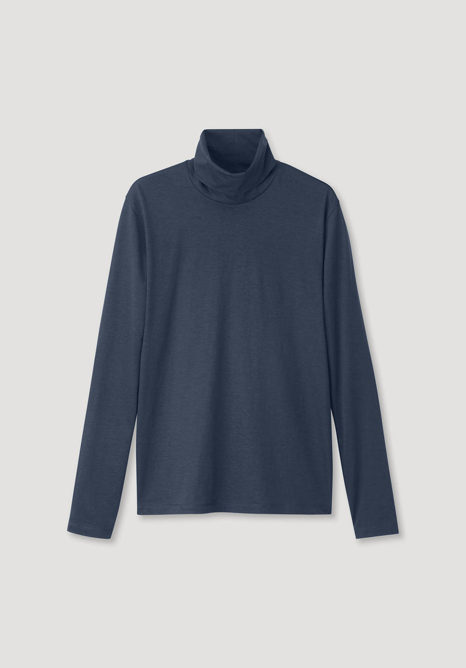 Rollkragen-Shirt aus reiner Bio-Baumwolle