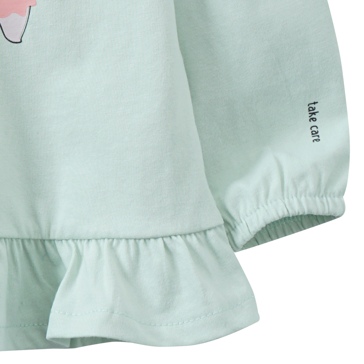 Baby Langarmshirt mit Rüschen