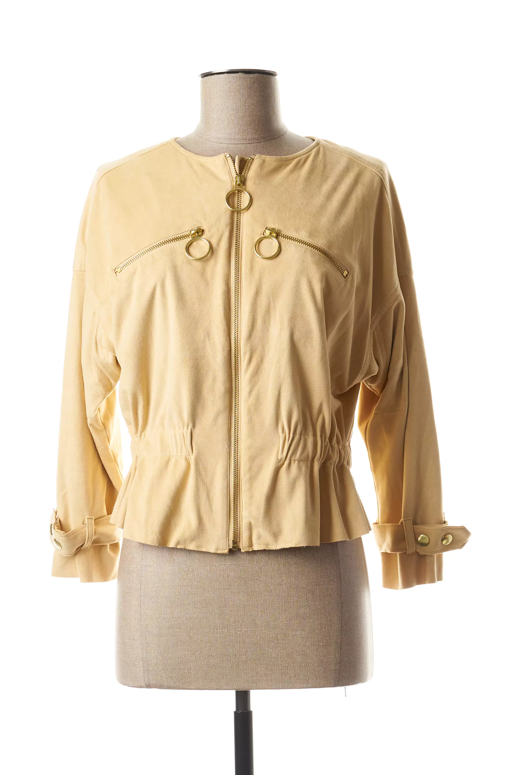 Sisley Vestecasual Femme couleur beige