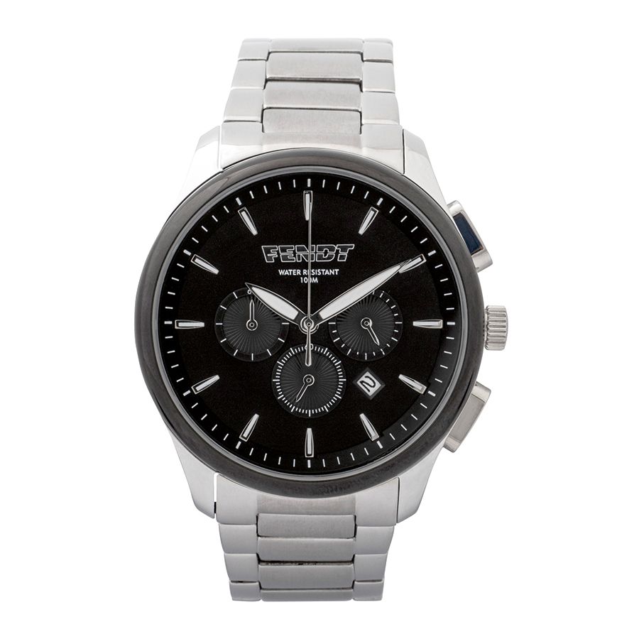 Herren Chronograph  Metallband