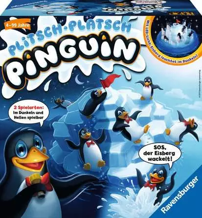 Plitsch - Platsch Pinguin - Kinderspiel ab 4 Jahren