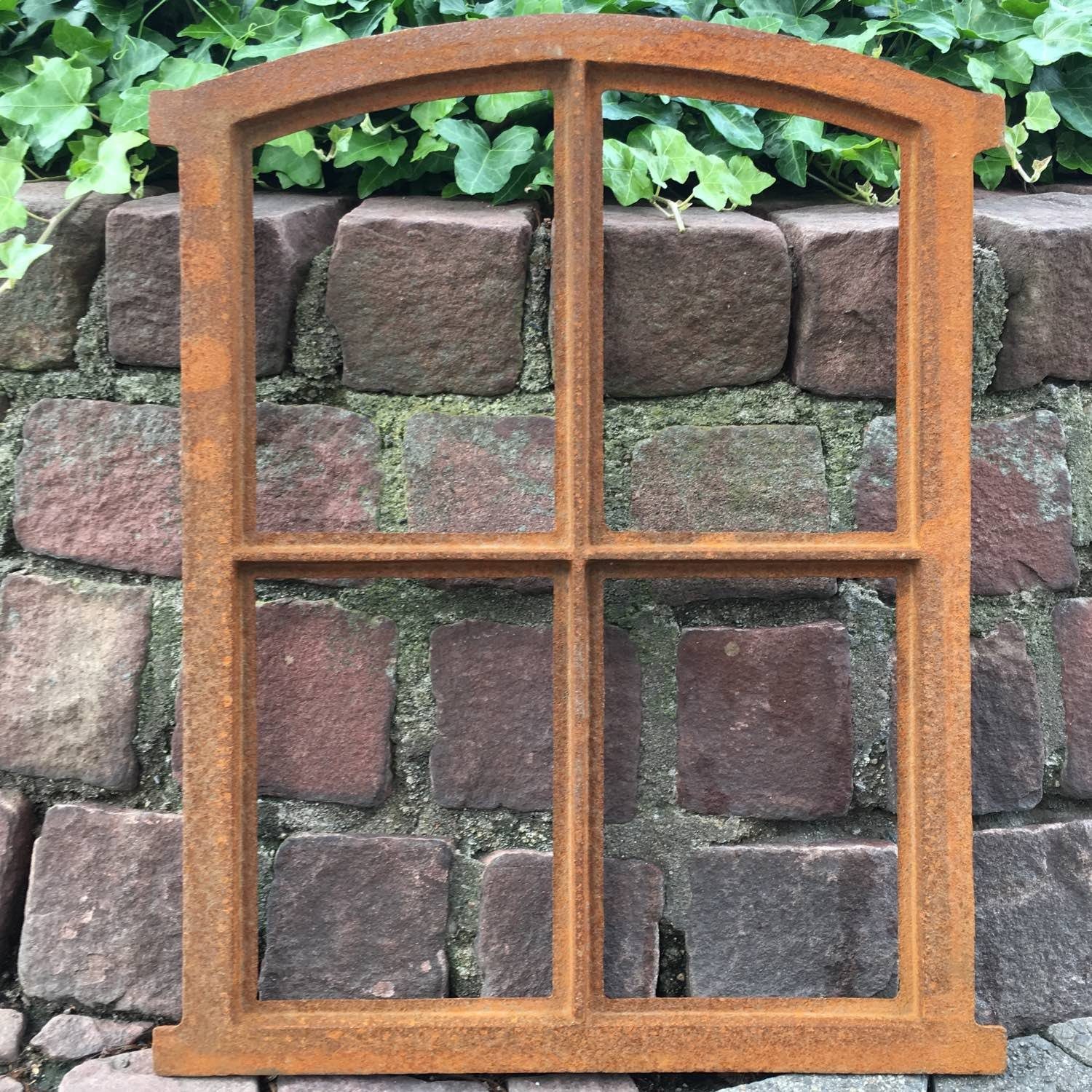 Aubaho Fenster Fenster Rost Stallfenster Eisenfenster Scheunenfenster Eisen 49cm Anti