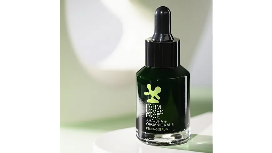 Farm loves Face AHA/BHA +  Bio-Grünkohl Peeling Serum 28 ml