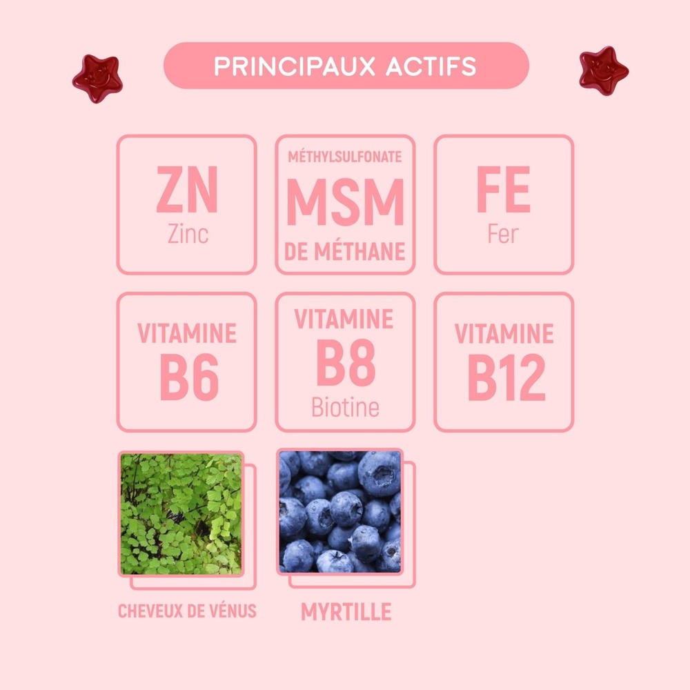 lashilé Good Hair Women (sans sucre) Complément alimentaire Cheveux