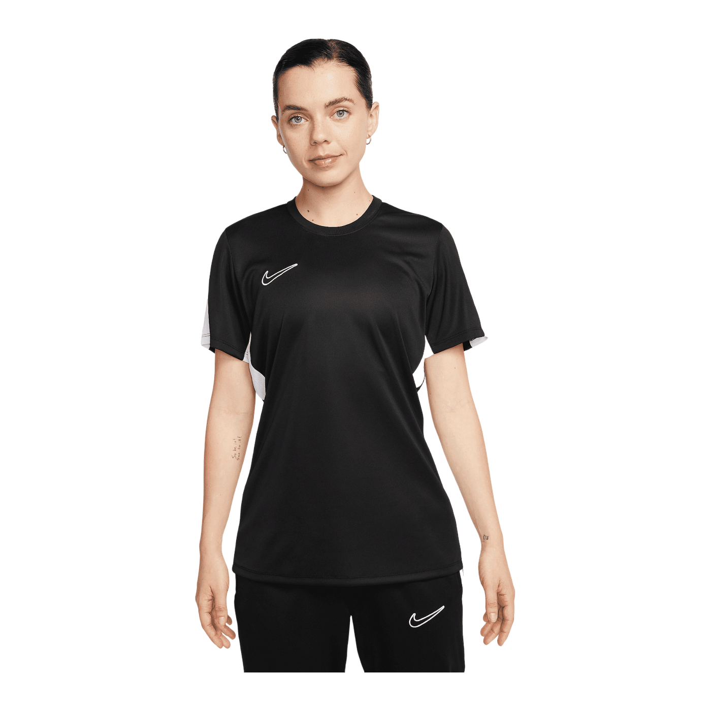 Nike Academy T-Shirt Damen Schwarz Weiss F010
