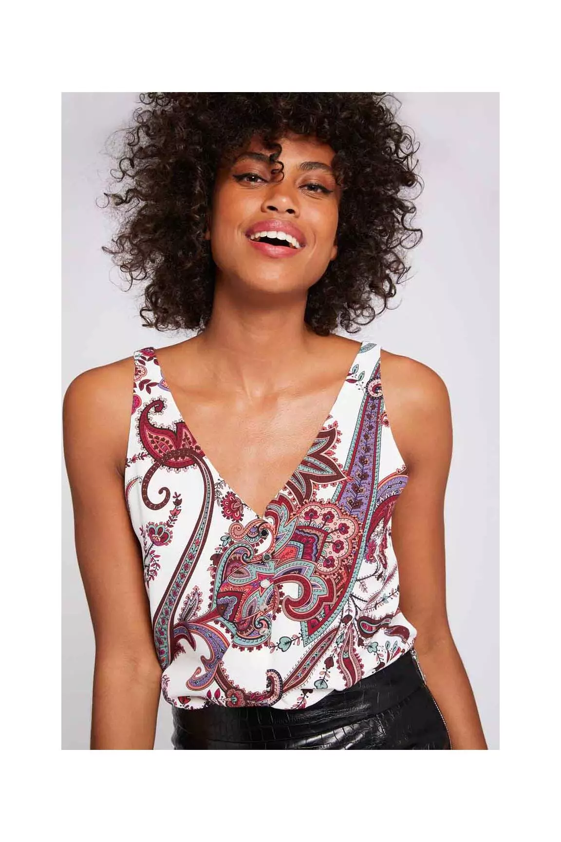 Morgan Tops Femme couleur blanc