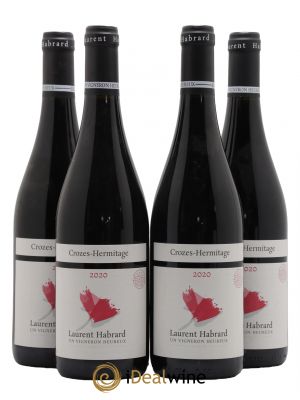 Crozes-Hermitage Laurent Habrard 2020 - Lot de 4 Bouteilles