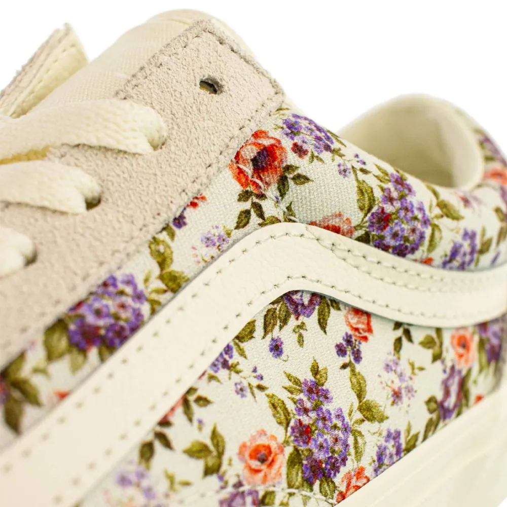 Vans Old Skool Vintage Floral VN0007NTFS8 / weiss